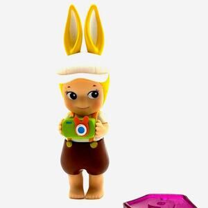 New Kewpie/Angel Mini Figure, in Rabbit w/Camera Costume, Open Blind Box